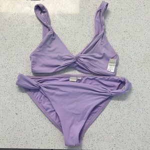 L*Space lavender bikini SET!! D/XL